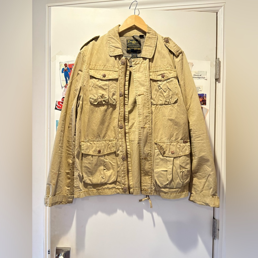 Buffalo David Bitton Khaki Field Jacket